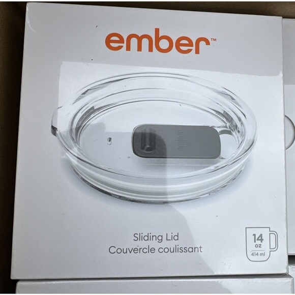Ember Other - Ember Sliding Lid, Splash-Proof Ember Mug Lid for First & Second Gen 14oz